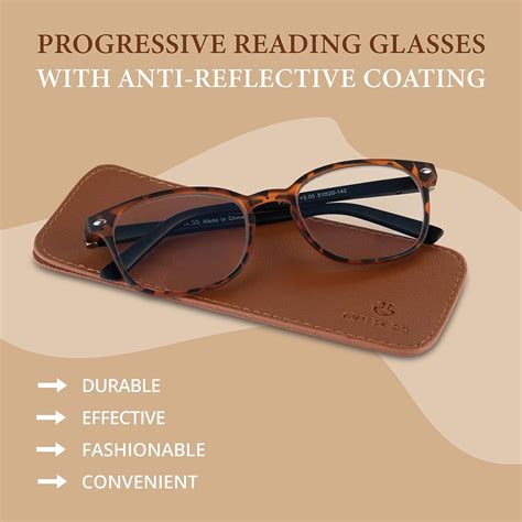 Buy Progressive Reading Glasses for Men & Women | Multifocal Readers ...