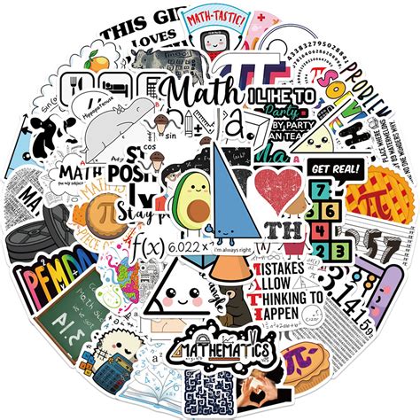 Math Sticker for Notebook 的图像结果