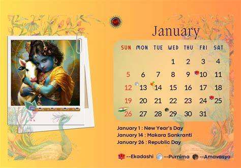 Bhagavad Gita Calendar 2025 | Yoga Calendar 2025 in PDF - Postalstudy ...