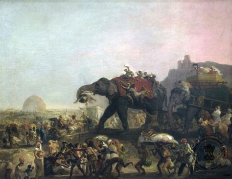 Embassy of Haider Beg Khan to Lord Cornwallis - Johan Zoffany c 1795 ...