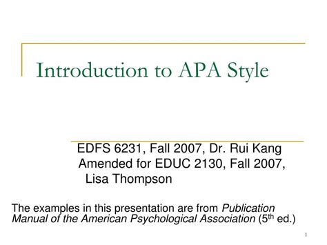 Image result for APA Format Introduction