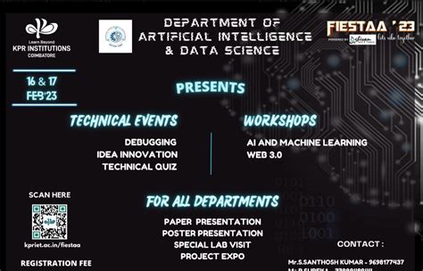 FIESTAA -23 -PROJECT EXPO, KPR Institute Engineering and Technology ...