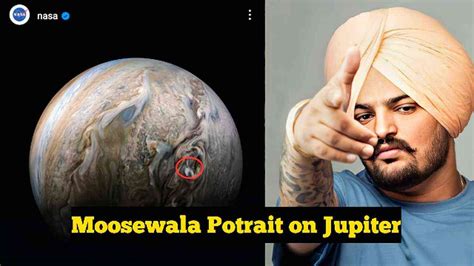 Fans spot portrait of late singer Siddlhu Moose wala in NASA's Jupiter ...