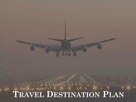 Image result for Destination Plan Example