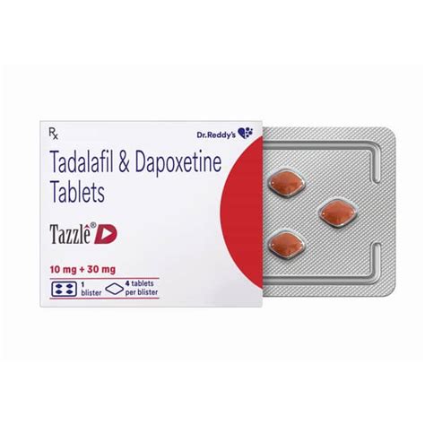 Tazzle D 10/30mg Strip Of 4 Tablets: Uses, Side Effects, Price & Dosage ...