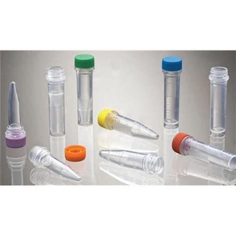 Labcon 3641-870-000 SuperClear Screw Cap Microcentrifuge Tube, Non ...