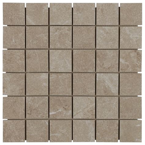 Montech Greige Beige 2x2 Matte Porcelain Mosaic Tile - porcelain tile ...