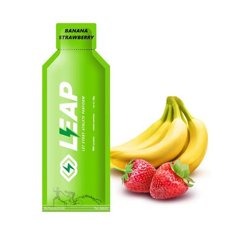 LEAP 5 Sachets Of Energy Gel For Runners,Cyclists&Athletes -Natural ...