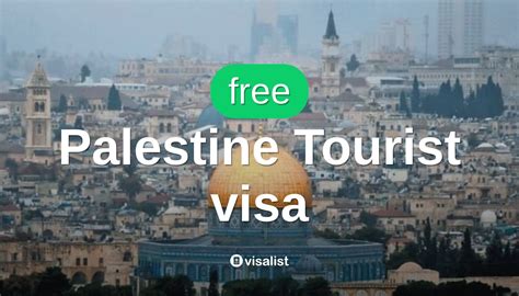 Palestine Visa for Israeli citizens 2025 - Visa List