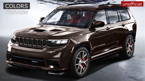 All-New WL Jeep Grand Cherokee SRT & Trackhawk Renderings Look the Part - autoevolution