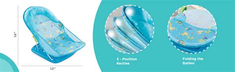 Buy Summer Infant Mother's Touch Deluxe Baby Bather Blue Online at Low ...