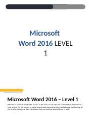 Image result for Word Tutorial Level 1 Lesson by Lesson in One Time