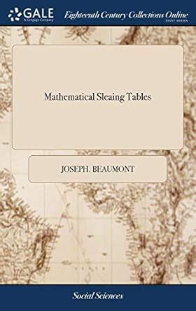 Mathematical Sleaing Tables: Published B : Amazon.in: Books