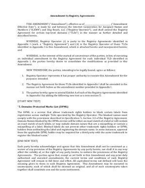 Fillable Online identified in Appendix I to this Amendment, which is ...