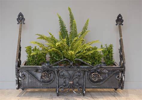 Ornate Wrought Iron Window Planters Window Box Ideas | Gardens | The