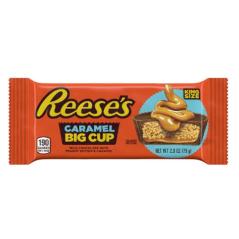 Hershey Reese's Caramel Big Cup King Size 24x2.8oz - Pacific Candy ...