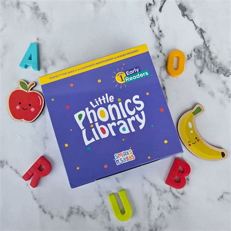 Little Phonics Library - All-in-one Phonics Books Kit for Beginners (2 ...