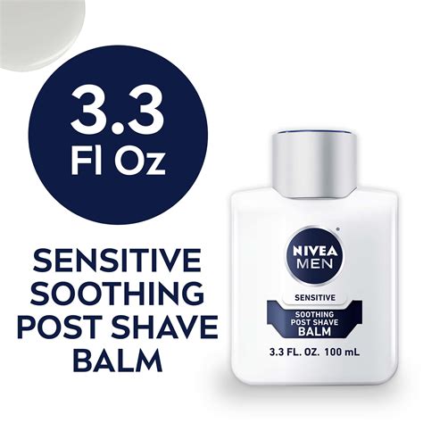 NIVEA MEN Sensitive Post Shave Balm, 3.3 Fl Oz Bottle – Walmart ...