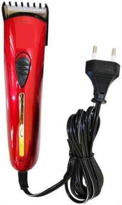EXACT FASHION Electric Hair/Shaving Trimmers For Men (RED) Corded ...