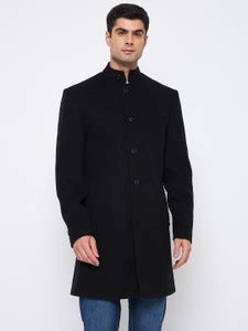 OKANE tweed Solid Coat - Buy OKANE tweed Solid Coat Online at Best ...