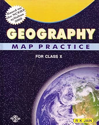 Geography Map Practise Class 10 : R.K. Jain: Amazon.in: Books