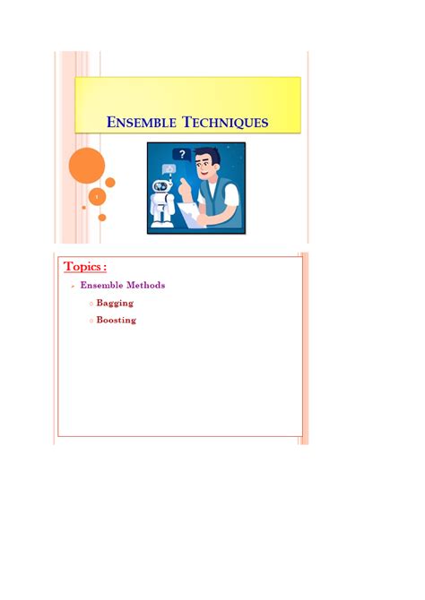 Ensemble Methods - Summary electronics & communications - electronics ...
