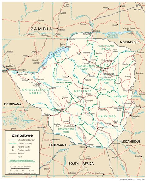Zimbabwe Maps - Perry-Castañeda Map Collection - UT Library Online