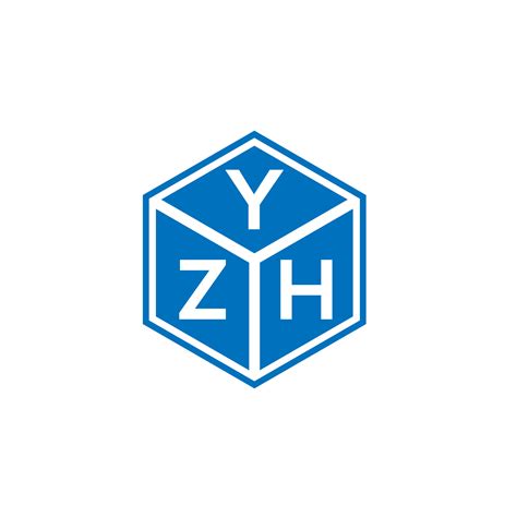 YZH letter logo design on white background. YZH creative initials ...
