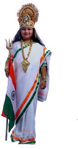 SBD Bharat Mata Kids Costume Wear Price in India - Buy SBD Bharat Mata ...