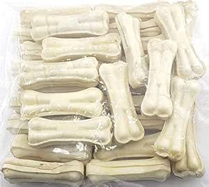 Buy Pups&Pets Calcium Bone Rawhide Dog Chew Bone 3 Inches Pack of 30 ...