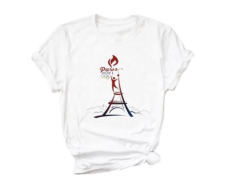 Handmade 2024 Summer Olympic Games Inspired T-Shirt, France India | Ubuy