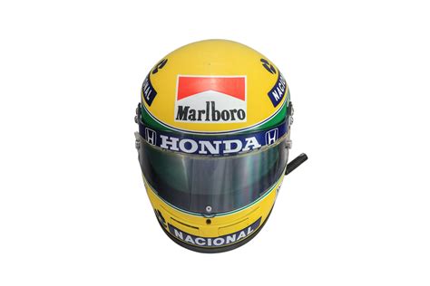 Ayrton Senna's Helmet - Worn During His 1990 Formula 1 World Championship Winning Season