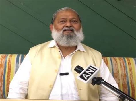 "Bujhe hue diye se shama roshan nahi ki ja sakti...": BJP's Anil Vij ...