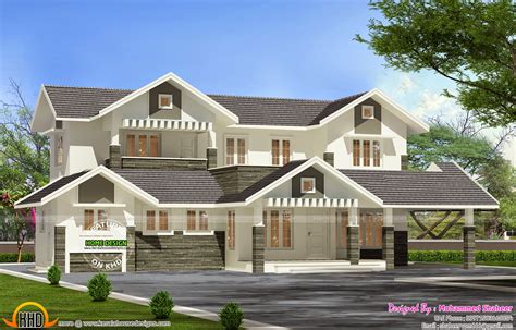 3000 sq-ft modern villa plan - Kerala home design and floor plans ...