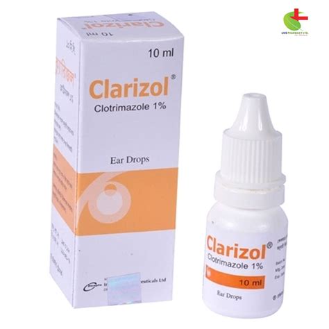 Clarizol Ear Drop | Antifungal Treatment | Live Pharmacy