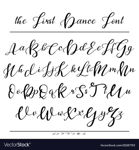 Alana Font Alphabet Calligraphy Fonts Calligraphy Fonts Alphabet | My ...