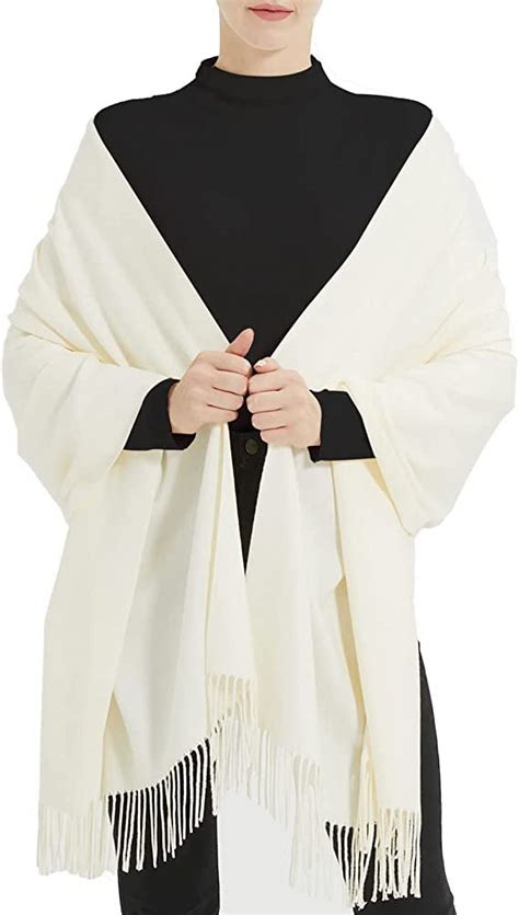 Women Scarf Pashmina Shawls and Wraps for Evening Dresses, Winter ...