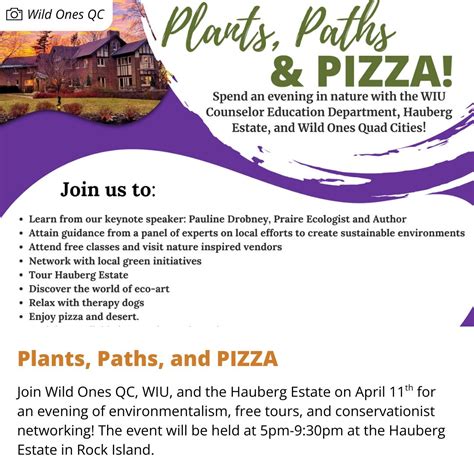 Wild Ones: Native Plants, Natural Landscapes QC is hosting a networking… | Clean River Advisory ...