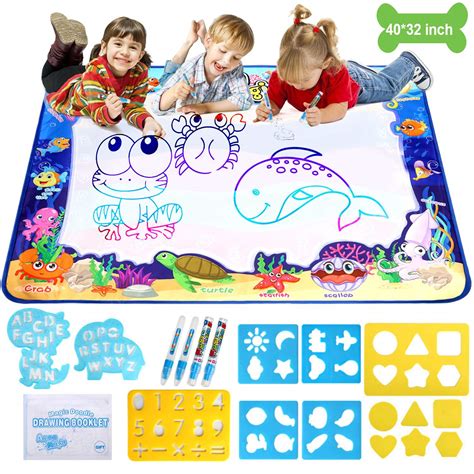 Buy Adsoner Water Magic Mat, Aqua Drawing Magic Mat, Water Painting ...