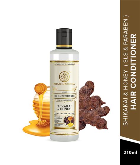 Khadi Natural Organic Shikakai & Honey Conditioner SLS-Paraben Free (2