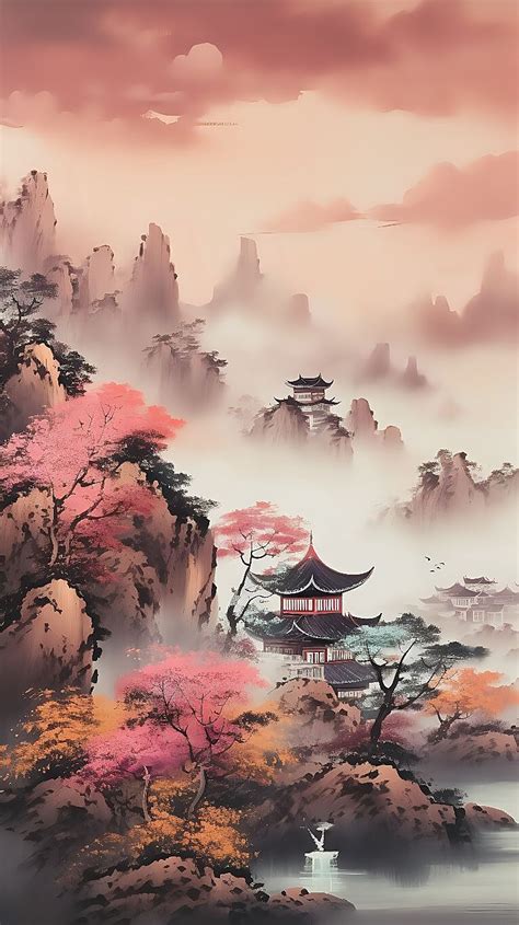 山水画 Ai 的图像结果