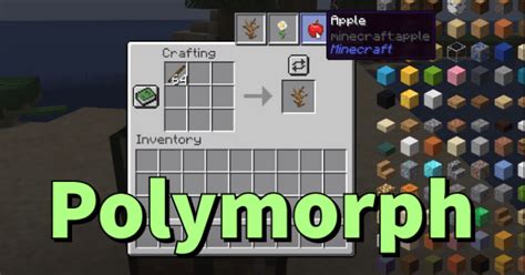 Image result for Polymorph Mod Minecraft