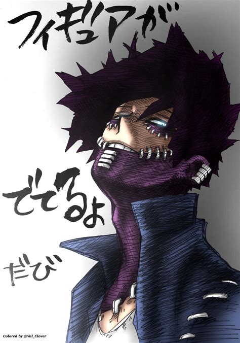 Colored Horikoshis old Dabi sketch : BokuNoHeroAcademia