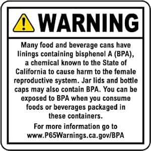 SAFETY SIGN STICKER | WARNING MANY FOOD AND BEVERAGE | 584 MM X 381 MM ...
