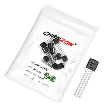 Chanzon 10pcs BF245A TO-92 Field Effect Transistor FET 10mA : Amazon.in ...