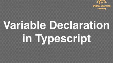 Image result for TypeScript Variable