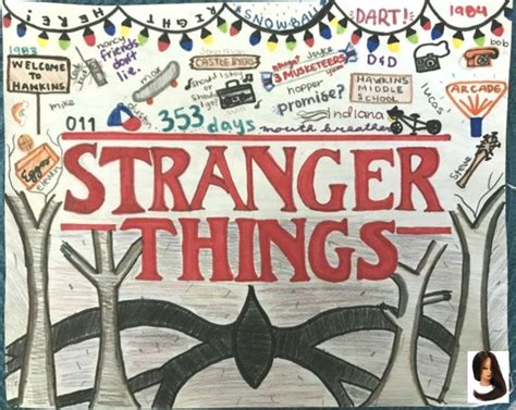 Stranger Things Drawing Tutorial 的图像结果