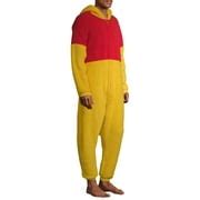 Buy Disney, Adult Mens, Winnie the Pooh Pajamas Union Suit, Sizes S-XL ...