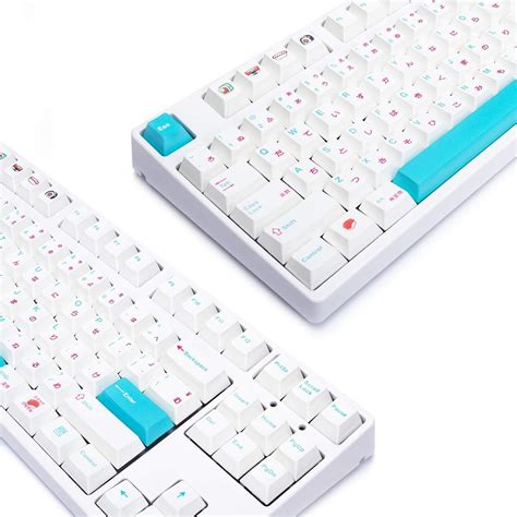 Buy UniCusMech PBT keycap Cherry Profile 135 Key Dye Sublimation ANSI ...