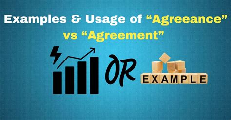Agreeance vs Agreement Which One to Use? - My Blog